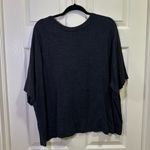 Old Navy Plush Knit Elbow Sleeve Sweatshirt Top Plus Size 3X Charcoal Gray Photo 3
