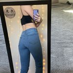 Just Black Denim Ripped High Waisted Jeans Photo 4