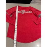 Holloway Juniors Wisconsin Badgers Go Bucky Pocket Long Sleeve Shirt Red Size M Photo 1