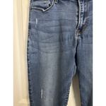 Old Navy  Mid Rise Rockstar Jeans Size 10 Whiskering Distressed Stretch Photo 2