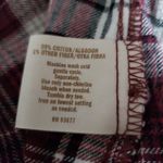 Decree  XL Maroon Plaid Flannel Tunic Top Plus Photo 1