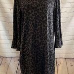 Old Navy  || Black/leopard print dress Photo 0
