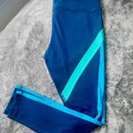 Avia Blue/Turquoise Workout Leggings Size Small Photo 0