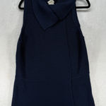 Chico's  Knit‎ Vest Sleeveless Sweater Vest Wool Blend Blue Size 3 US XL Photo 0