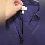 Chico's Chico’s Long Sleeved, V-Neck, Button Up Blouse, Purple, Size 3, XXL Photo 5