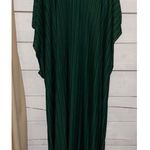 Green Embellished Maxi Dress Kaftan with Dolman Sleeves Size undefined Photo 1