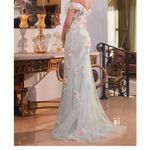 Cinderella Divine NWT Corset Off-Shoulder Floral Embellished Prom Dress Photo 11