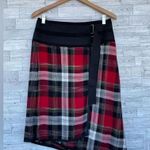 Public School Plaid Asymmetric Tartan preppy aesthetic skirt 6 Black Photo 2