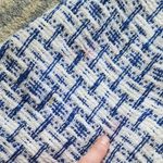 Vintage Drazens Tweed Blazer and Skirt Suit Set Blue White Size undefined Photo 7