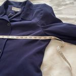 Kasper Long Sleeve Navy Shirt dress 12p Photo 4