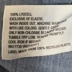 Isabel Maternity Soft Lightweight Chambray Pregnancy Dress On/Off Shoulder XL Blue Photo 8