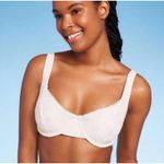 Wild Fable 2  White/Ivory Bikini Tops Size Medium Photo 1