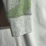 Aerie  camo half zip sweatshirt, size Medium with raw hem Photo 4