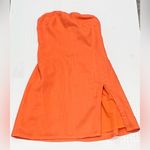 NWT SNDYS Serena Mini Dress in Orange, size XS Photo 3