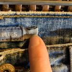 Vintage Y2K Flare 100% Cotton Canyon River Blues Jeans Size 7 Short Blue Photo 2