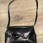 Salvatore Ferragamo Vintage  Black Leather Shoulder for Saks Fifth Avenue Photo 0