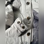 Burberry  Grey Nova Check Mid Length Down Hooded Padded Parka Puffer Coat Jacket Photo 12