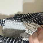 American Eagle Checked Cut-Out Detail Midi Dress Photo 5