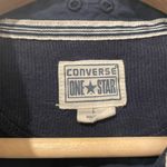 Converse Navy Blue Button Down Long Sleeve Photo 3