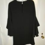 ZARA  Basics Black Dress with Flutter Sleev… Photo 5