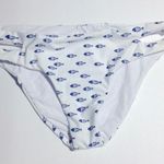 Splendid  Fish Print Side Cutout Bikini Bottoms Photo 0