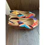 Mootsies Tootsies Mootsies‎ Tootsies moliker women's size 6 M wedges  woven heels Photo 1