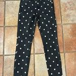 Paige HOXTON ULTRA SKINNY POLKA DOT JEANS BLACK WHITE SIZE 25 Photo 0