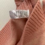 Loft  M Wool Blend Ombré Stripe Crewneck Sweater Purple Pink White Photo 2