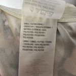 Bob Mackie  Floral A-Line Soft Flowy Knee Length Gray Yellow Skirt Medium Photo 5