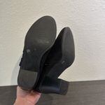 SO  Black Ankle Boots‎ Size 7.5 Casual Block Heel Ring Accent Photo 7
