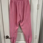 White Fox Boutique  Pink Track Pants Relaxed Fit Photo 4