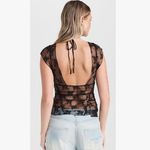 Free People NWT  Lacey In Love Cami in Black Size L Photo 8