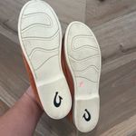 Olukai Woman’s Moku Flesh Out Convertible Leather Slide Shoes Coral 6 Photo 9