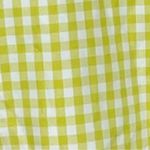 Yellow Gingham Button Photo 4