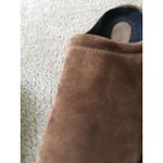 Lands' End Men Women's Suede Leather Clogs Shoes Size 8 Brown Photo 2