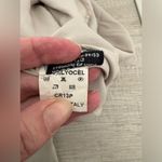 Femme Fatale Viscose Pull On Pants Khaki Made In Italy Size XL Metallic Trim Photo 7