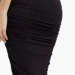 Good American One shoulder midi dress in Black sz 1 small Photo 1