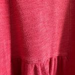 SATURDAY SUNDAY | Anthropologie Kathie Flounced Tiered Mini Dress | Size Small Red Photo 3