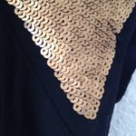 Fun & Flirt FINAL MARKDOWN Ladies' NWT  Sheer Sequined Top (L) Photo 3