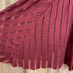 Free People Boho Burgundy Maroon Red Lace Top Size Small Photo 4