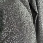 Laura Ashley Gray Metallic Sparkle Shiny Scoop Neck Dressy Blouse Size Small Photo 6