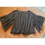 True Craft NWT  Grey Cotton Women’s Blouse Size 3X Photo 5