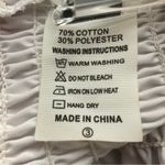 SheIn White Ribbed Tube Cropped Top M Casual Costal Cowgirl Coquettte Girl Photo 3