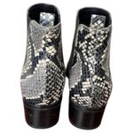 Marc Fisher Yale Chelsea Snake Animal Print Ankle Boots Size 5 Photo 9