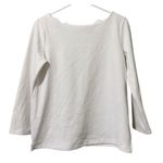 Old Navy Womens Sweater Size Small White Long Sleeve Back Zipper Preppy City Photo 1