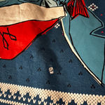 Disney Stitch Plus Light Up Christmas Pullover Crew Neck Blue Size XXL Photo 6