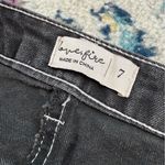 Love, Fire Denim Cargo Maxi Skirt Juniors Size 7 Black Photo 5