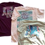 Comfort Colors Texas A&M Aggies Women’s Graphic Tees - ALL 3 one Price Bundle. Photo 1