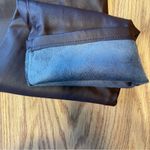 Bar III  Women’s  Faux Leather Brown Pants Size 4 High Rise Button Front  Pockets Photo 8