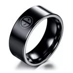 Black Deadpool Ring Photo 1